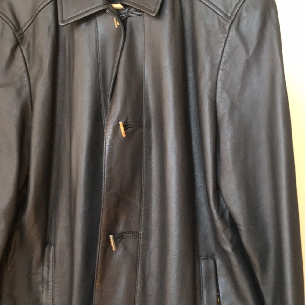 Leather Escada jacket - Picture 4 of 7